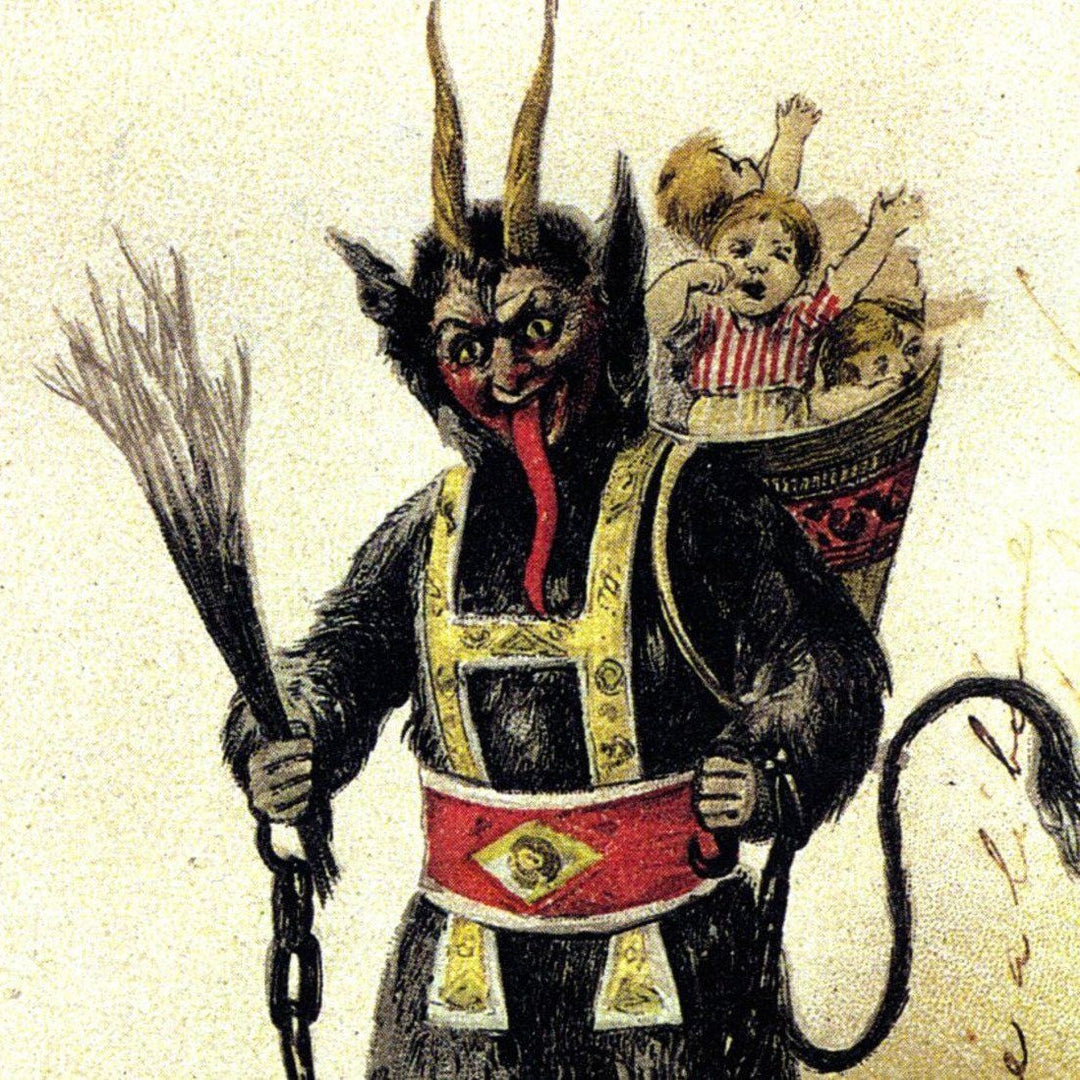 drawing of Krampus