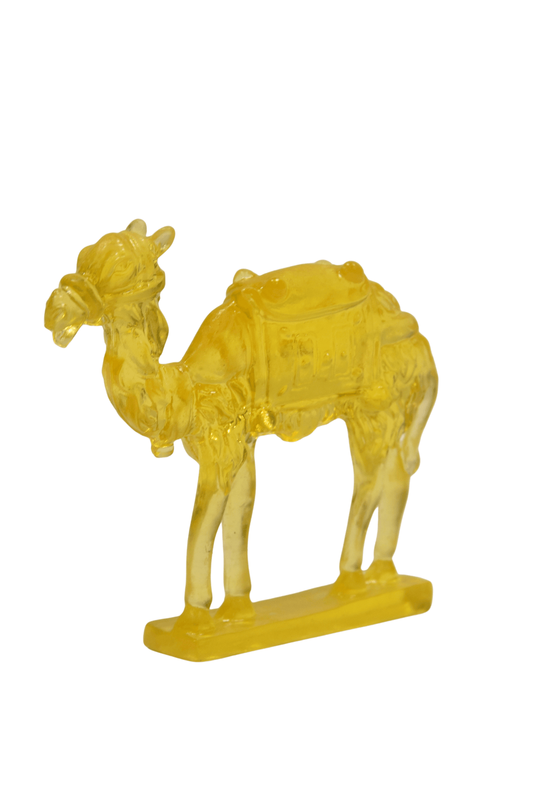 Clear Sugar Toy Camel Green