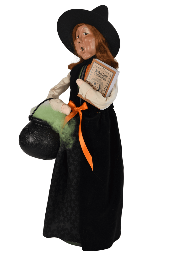 Witch with Spell Book