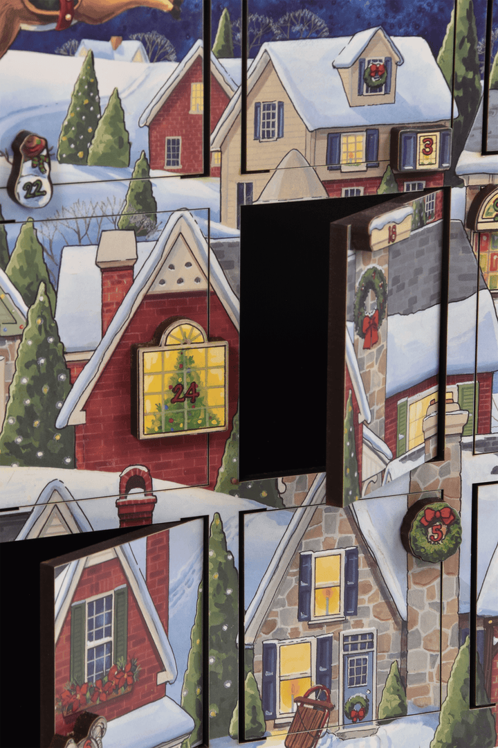 Santas Sleigh Advent Calendar