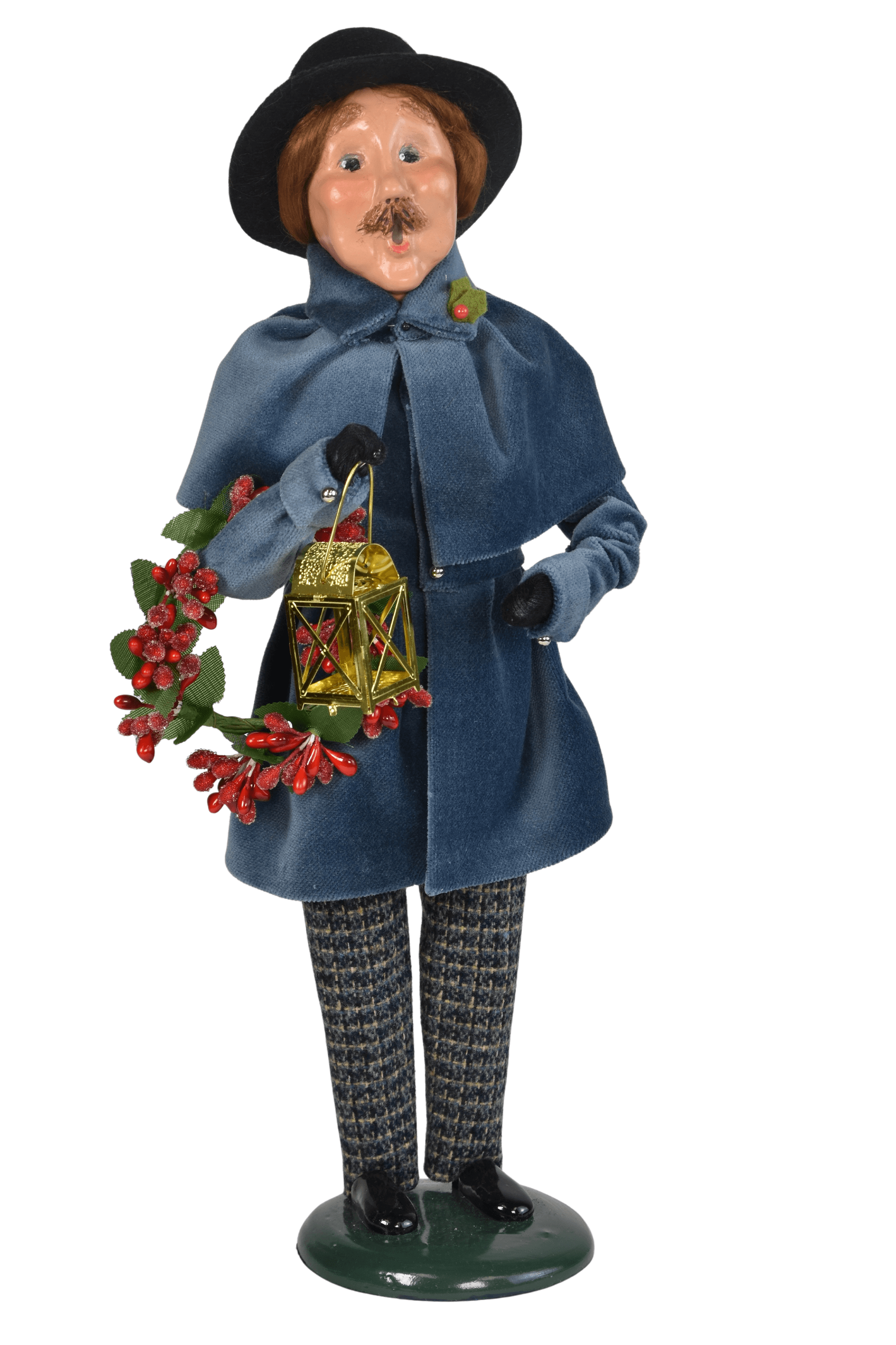 Davis Family Man Caroler Doll, Christmas Figurine – Byers' Choice LTD.