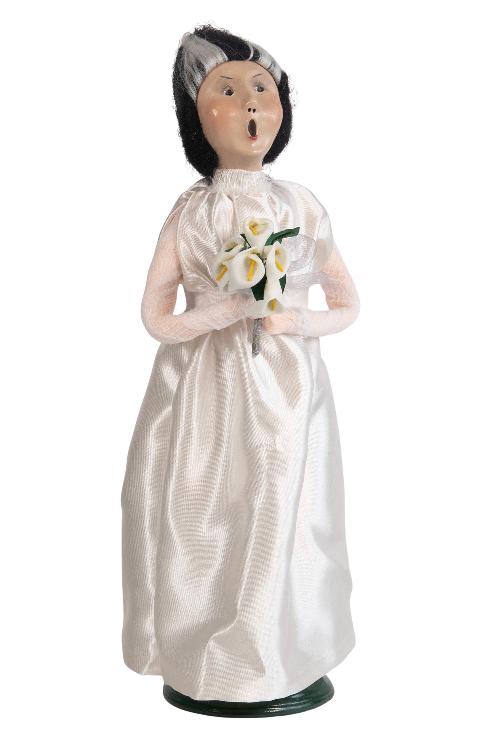 Bride of Frankenstein Figurine, Halloween Caroler Doll – Byers