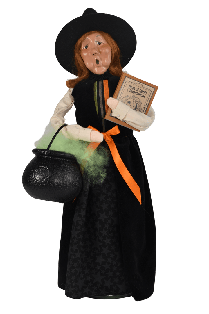 Witch with Spell Book