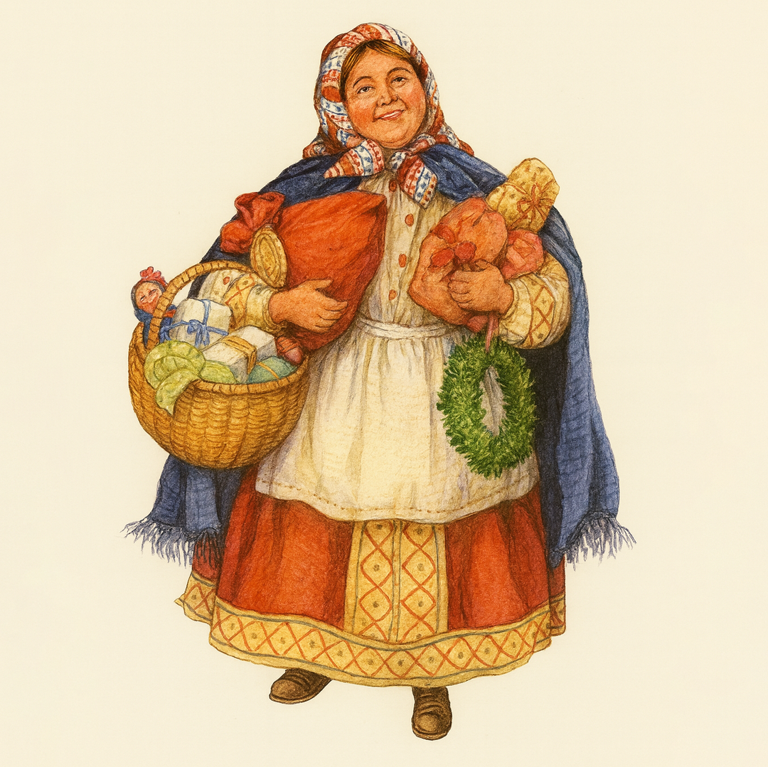 Drawing of Baboushka