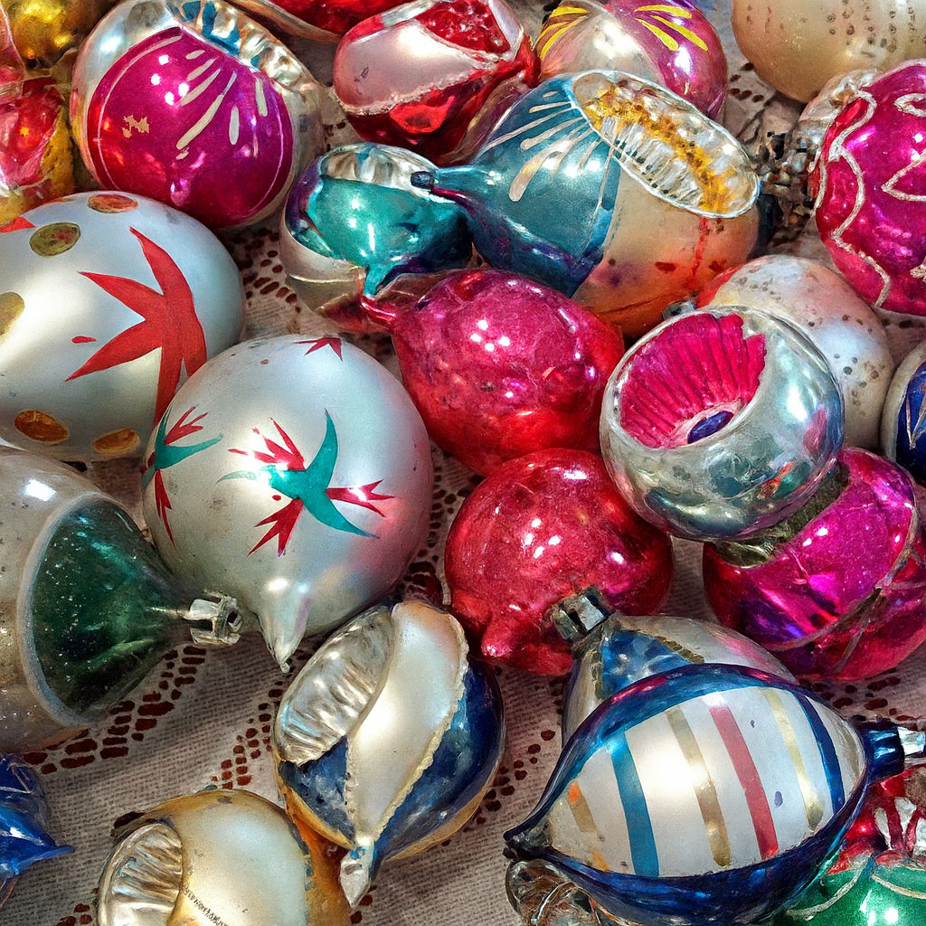 Blown Glass Ornaments