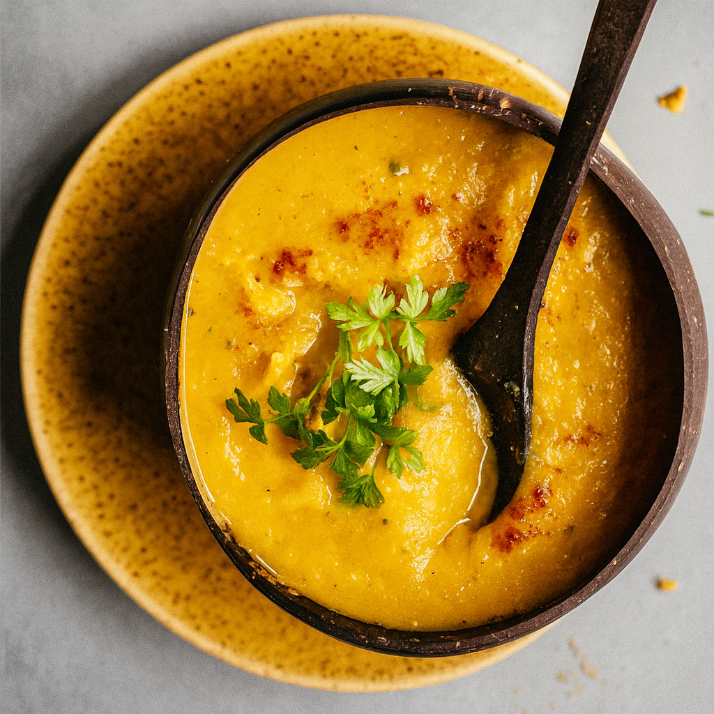 Bowl of Pumpkin Soup