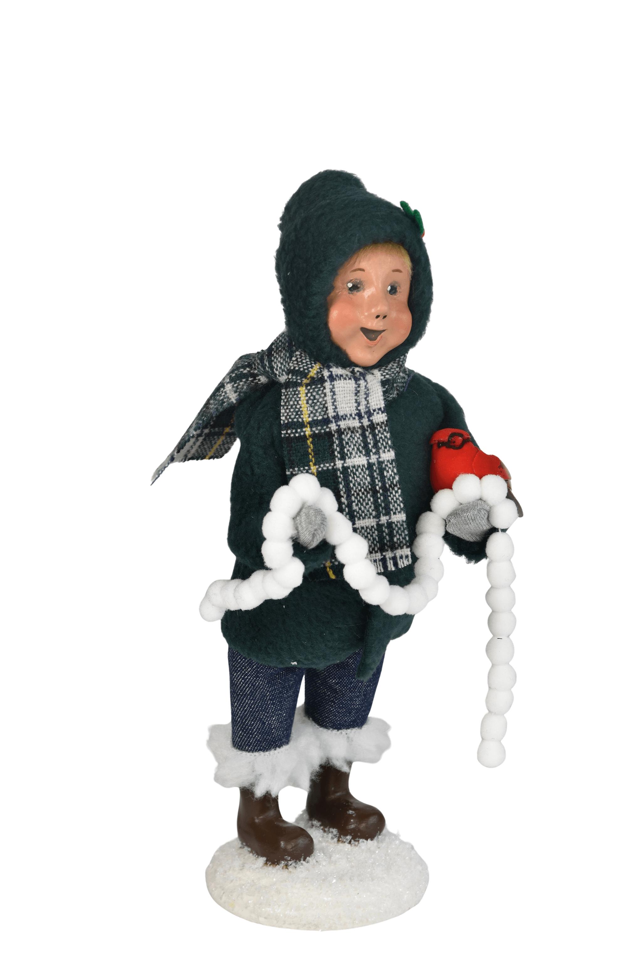 Boy with Cardinals - Thumbnail 2