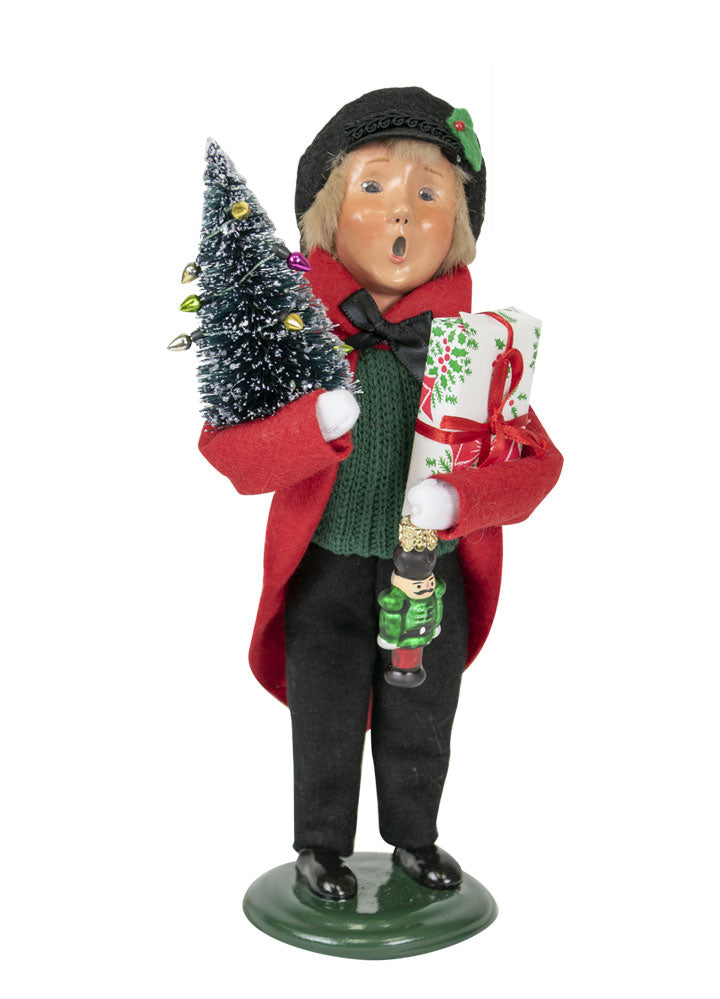 2020  Red Shopping Family Boy