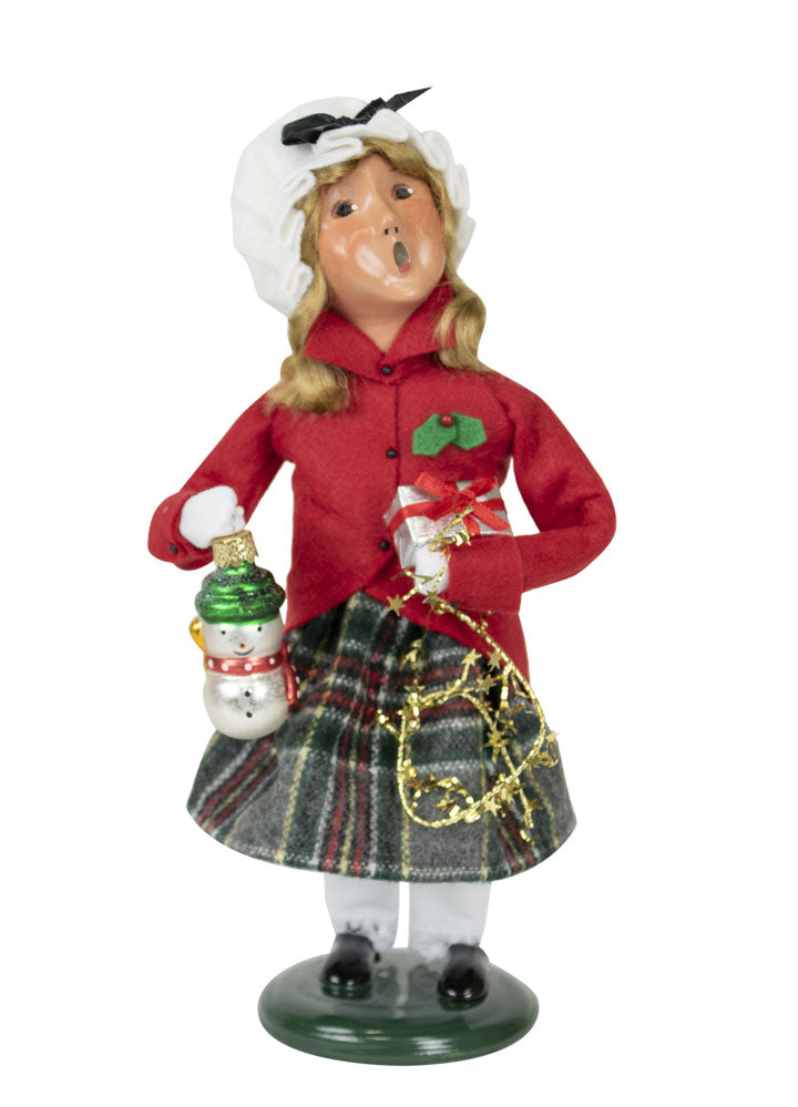 2020  Red Shopping Family Girl