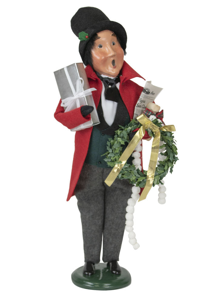 2020  Red Shopping Family Man