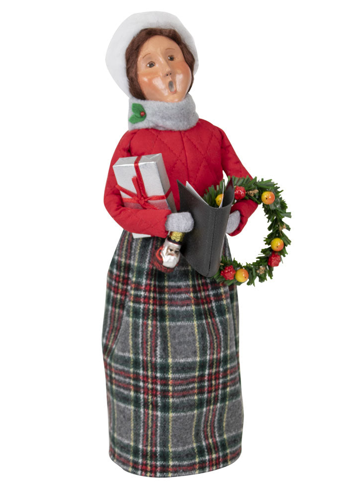 2020  Red Shopping Family Woman