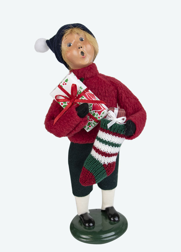 2020  Family w/ Stockings Boy