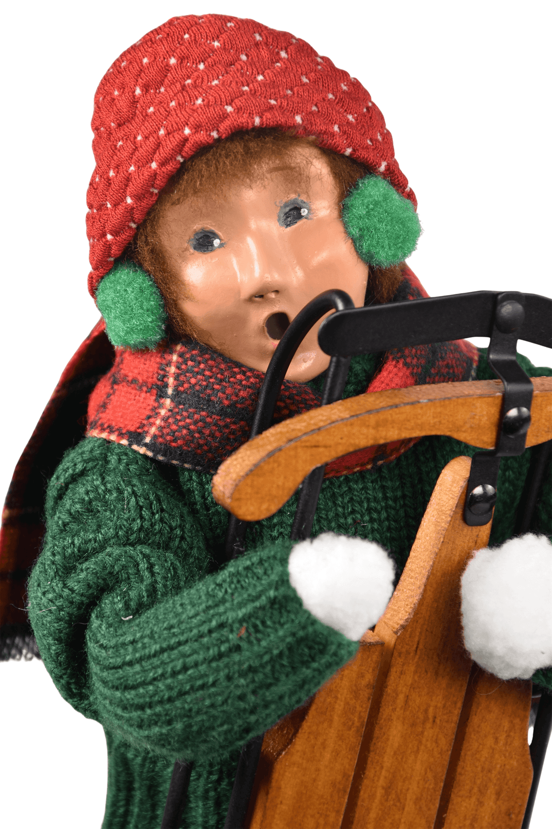 Sledding Boy