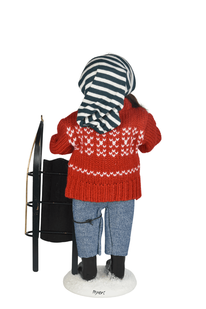 Sledding Girl