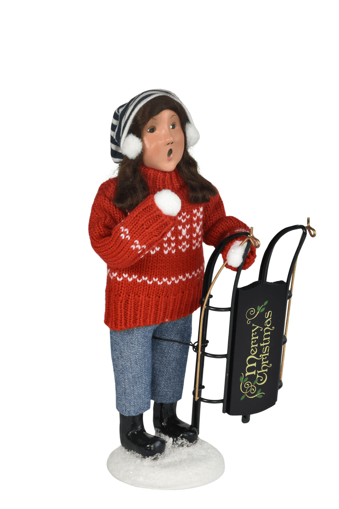 Sledding Girl