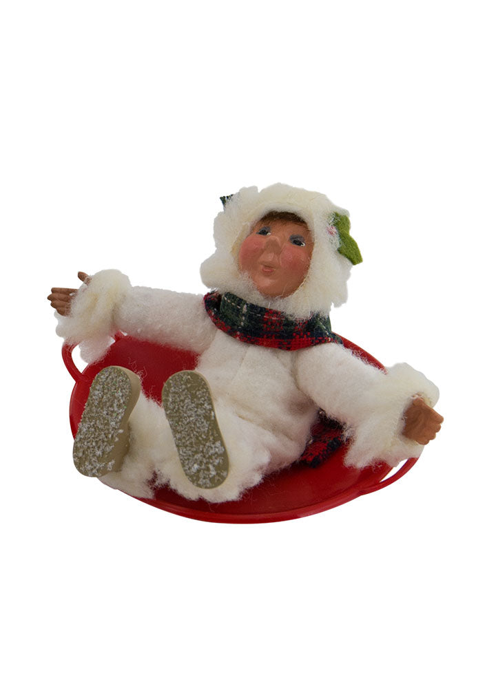2017  Toddler on Snow Saucer