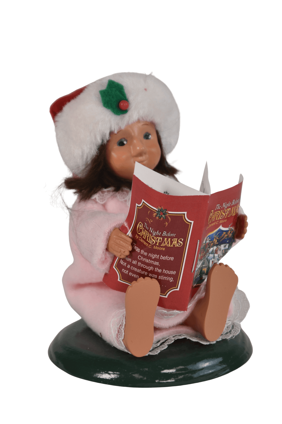 Toddler with Book
