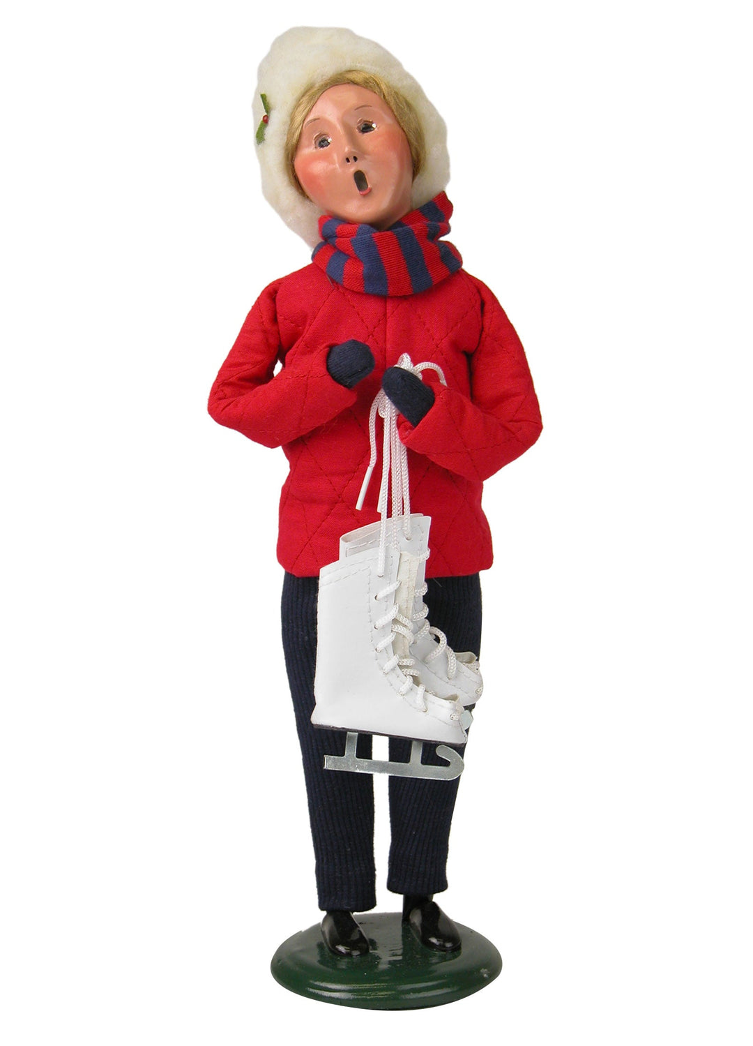 2015  Woman Holding Skates