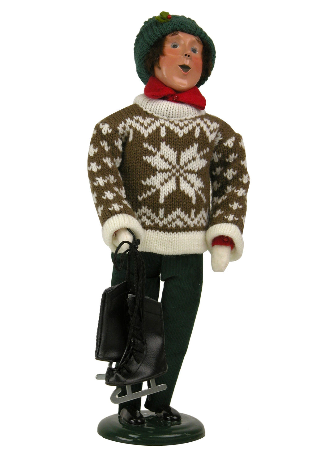 2015  Man Holding Skates