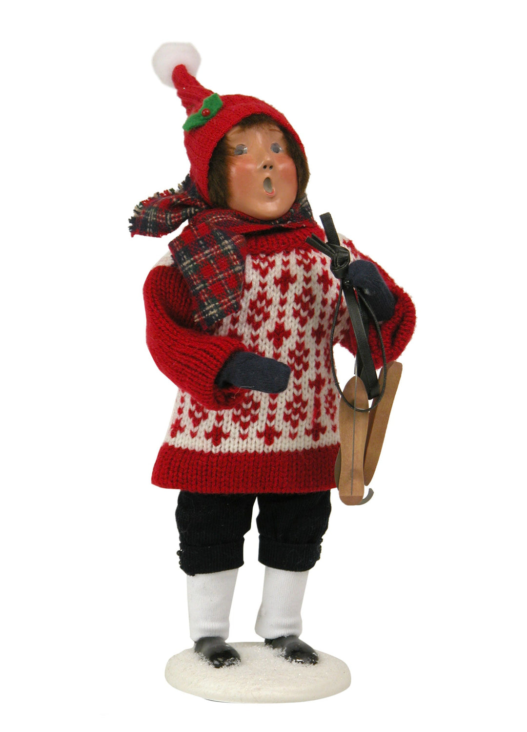 2015  Boy Holding Skates