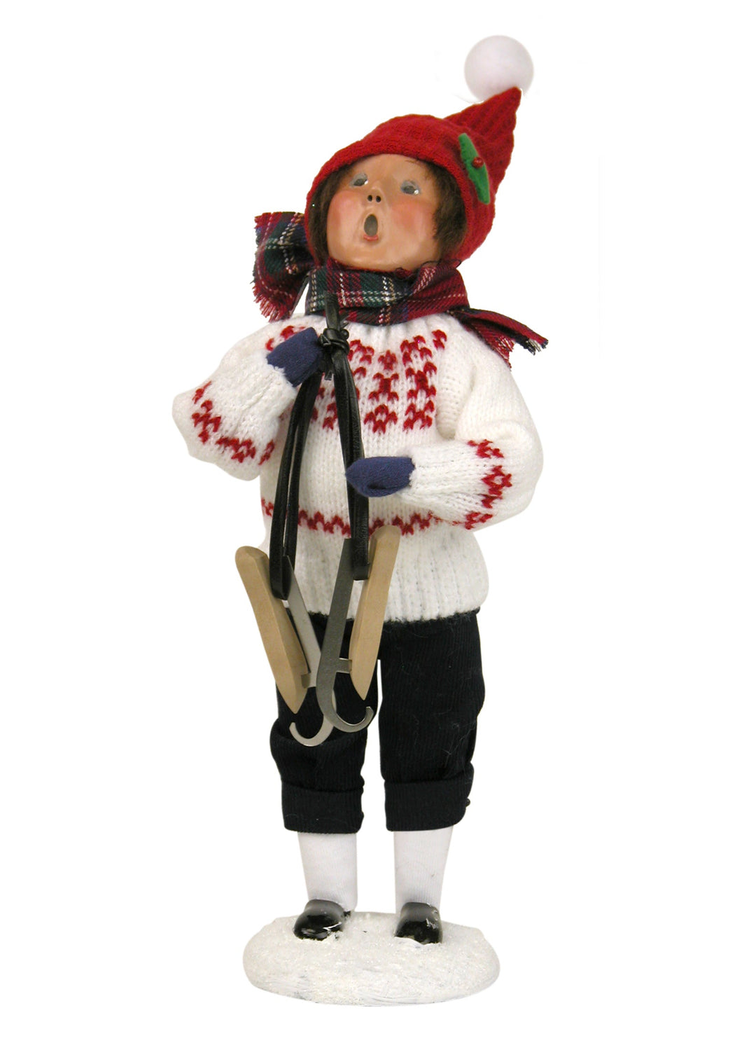 2014  Kids Holding Skates Boy