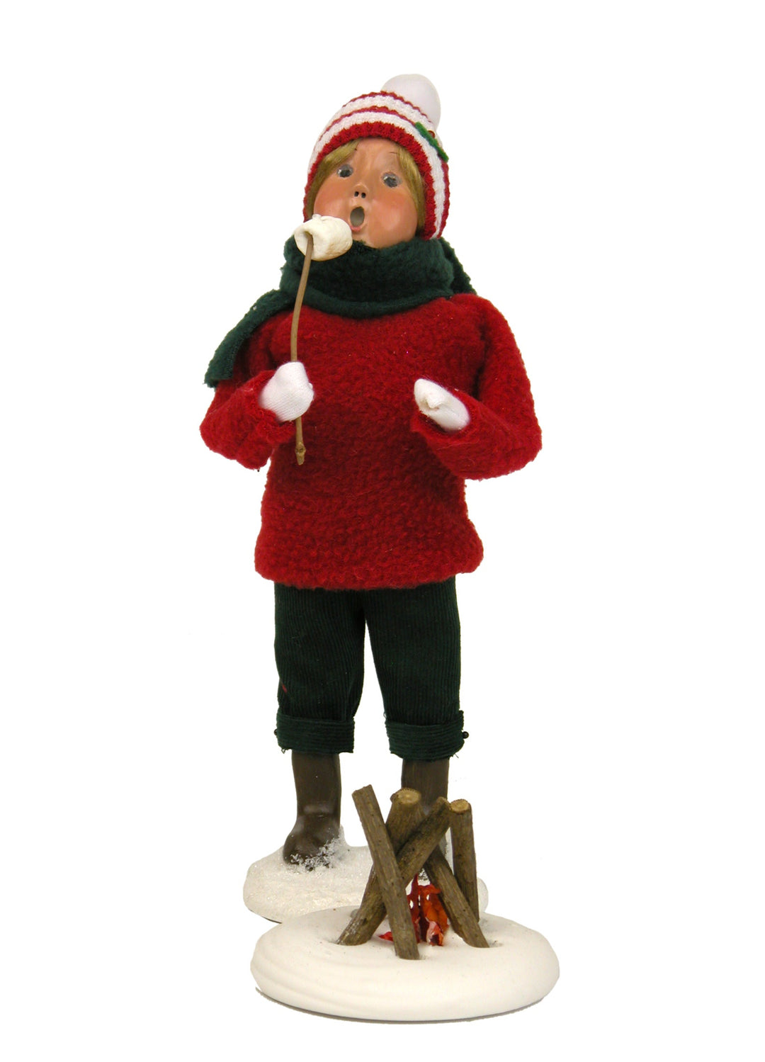 2014  Kids Roasting Marshmallows Girl