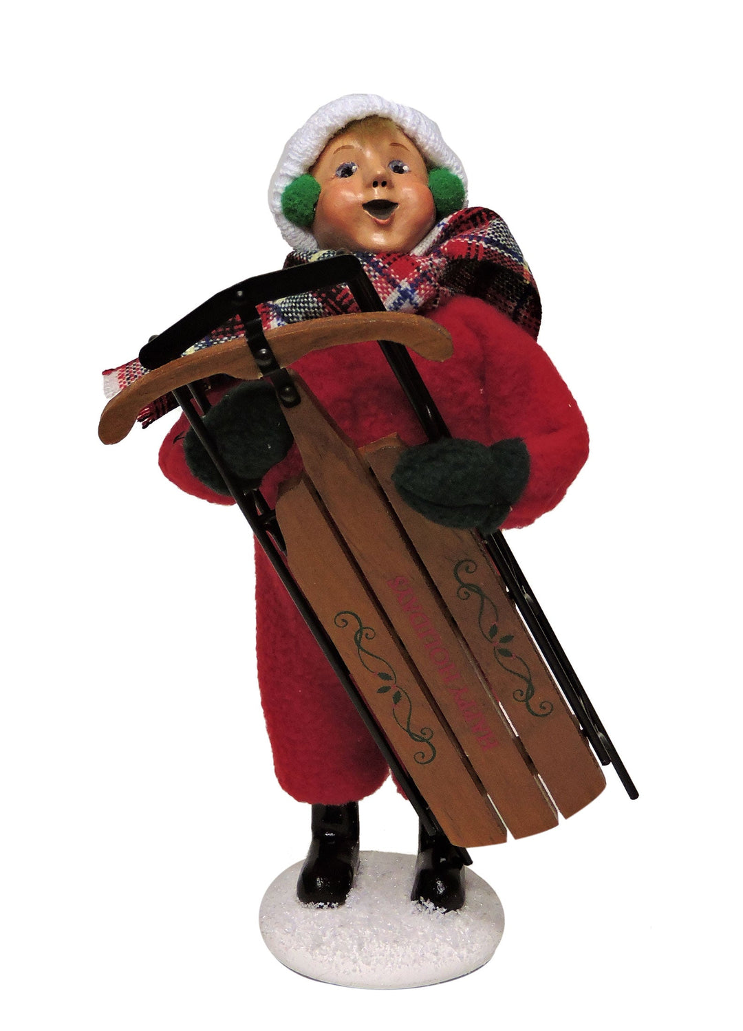 2016  Snow Day Kid with Sled
