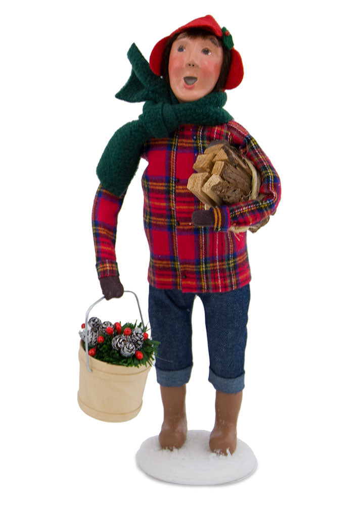 2017  Man with Firewood