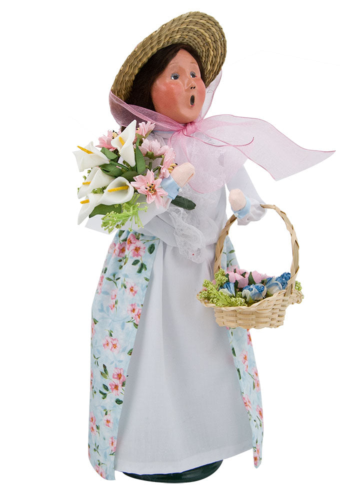 2017  Woman Selling Flowers