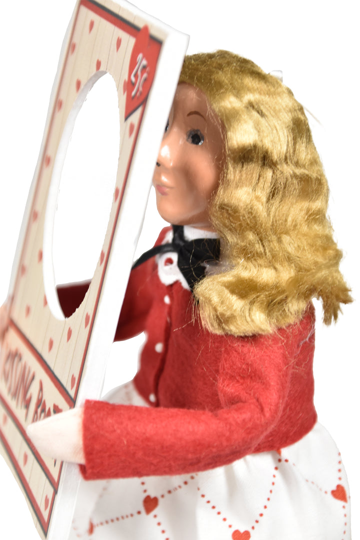Valentine Kissing Booth Girl