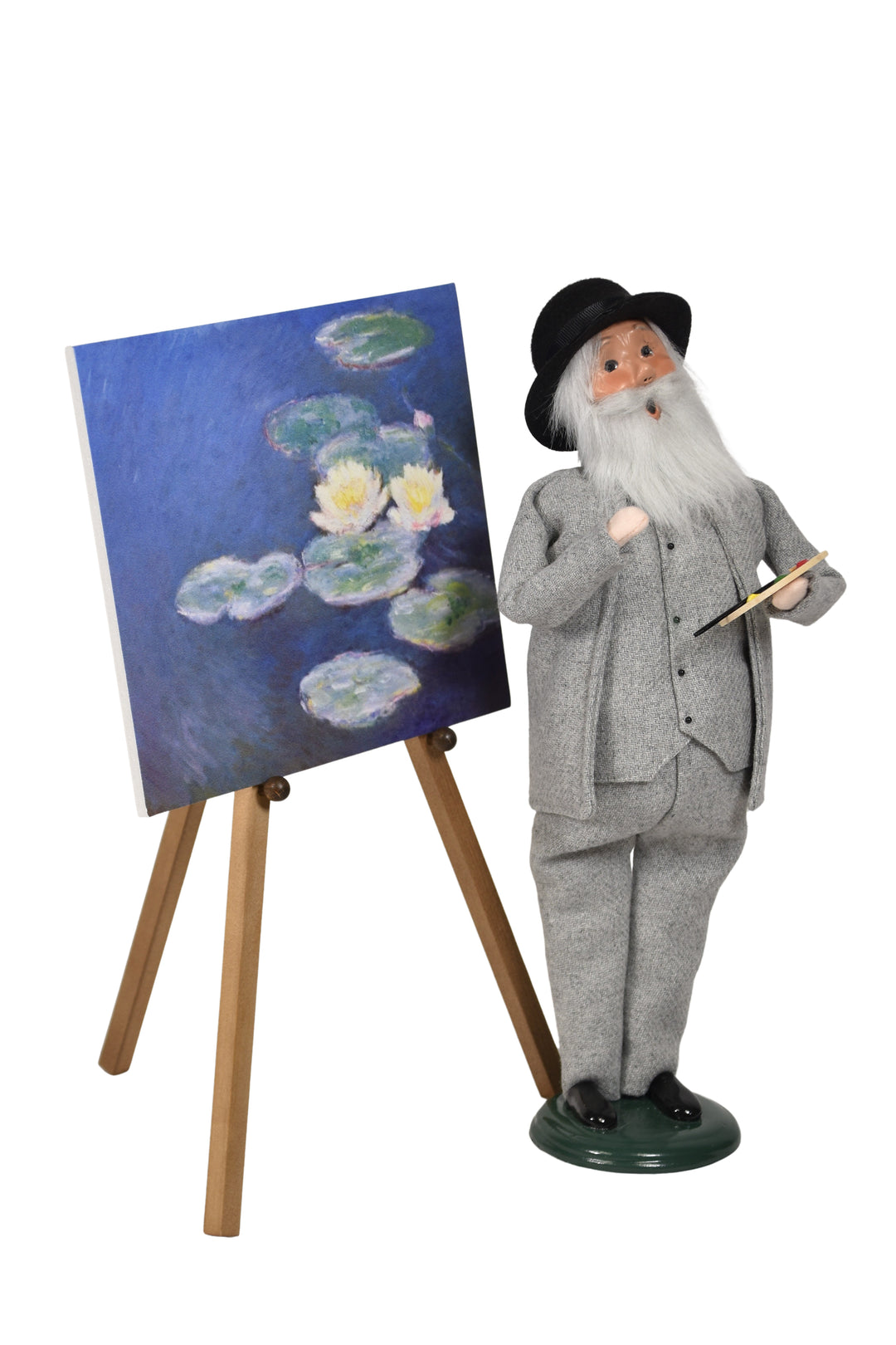 Claude Monet w/ Easel