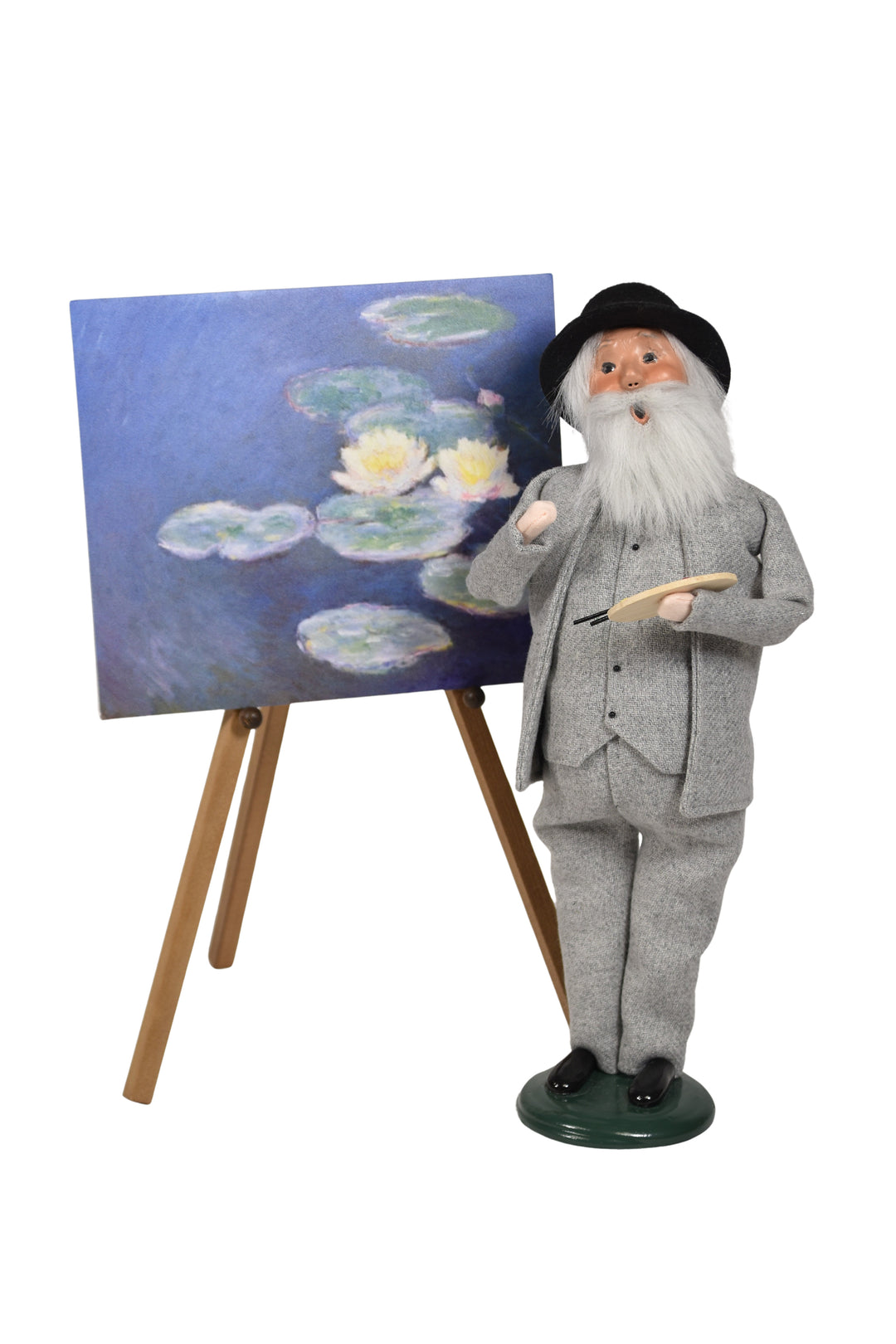 Claude Monet w/ Easel