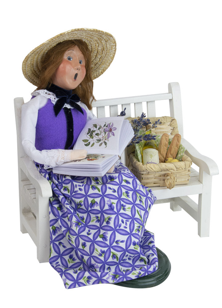 2023  Lavender Woman on Bench