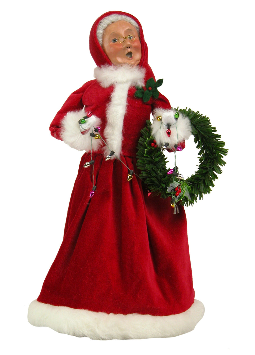 2015  Red Velvet Mrs. Claus Decorating