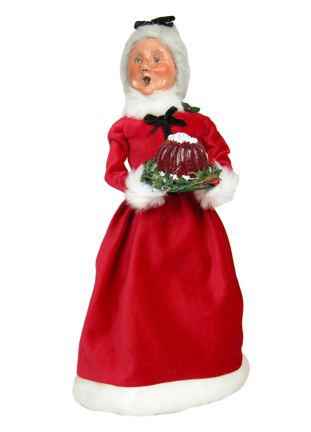 2013  Red Velvet Mrs. Claus w/ Gelatin Mold