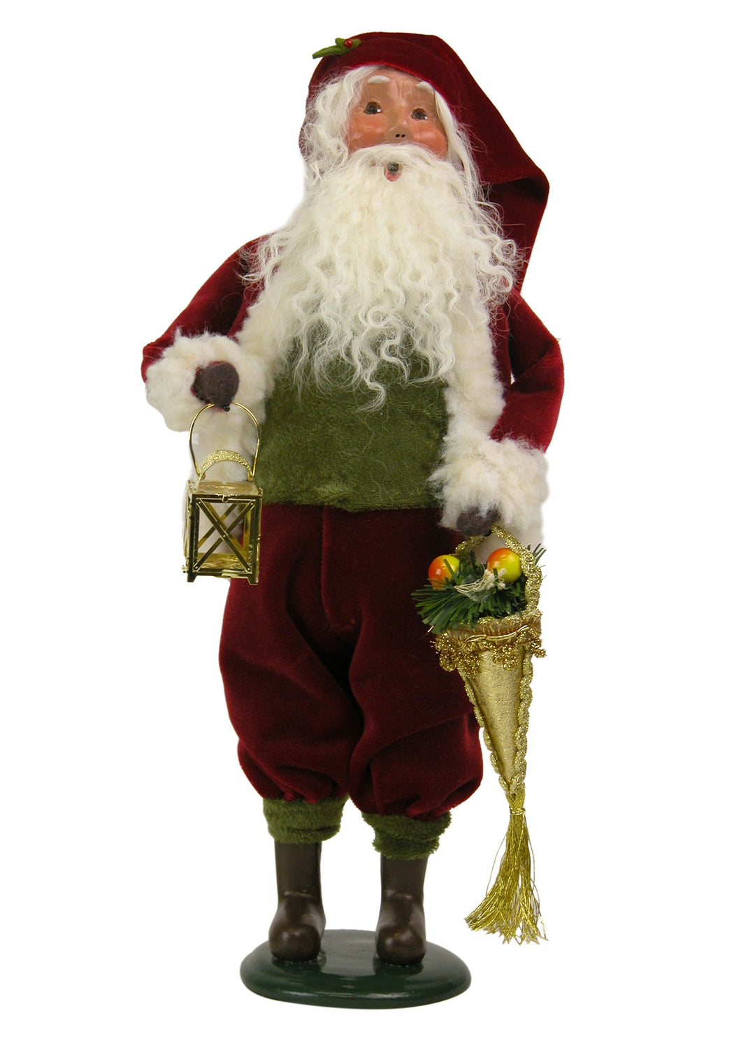 2015  Brass Lantern Santa