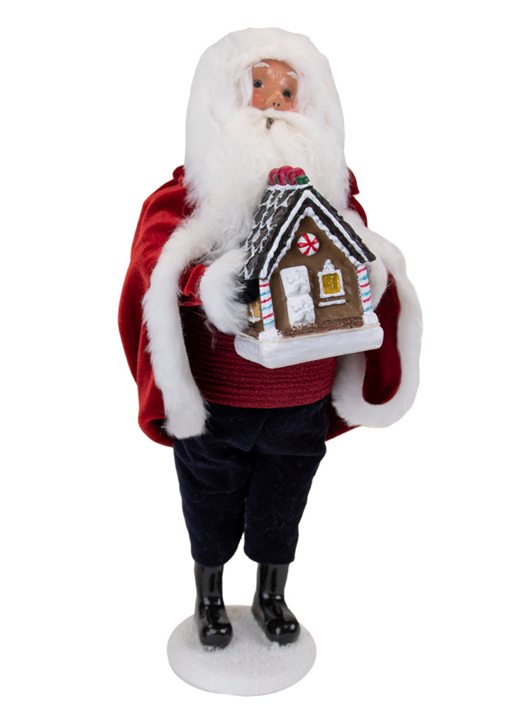 2020  Santa w Gingerbread