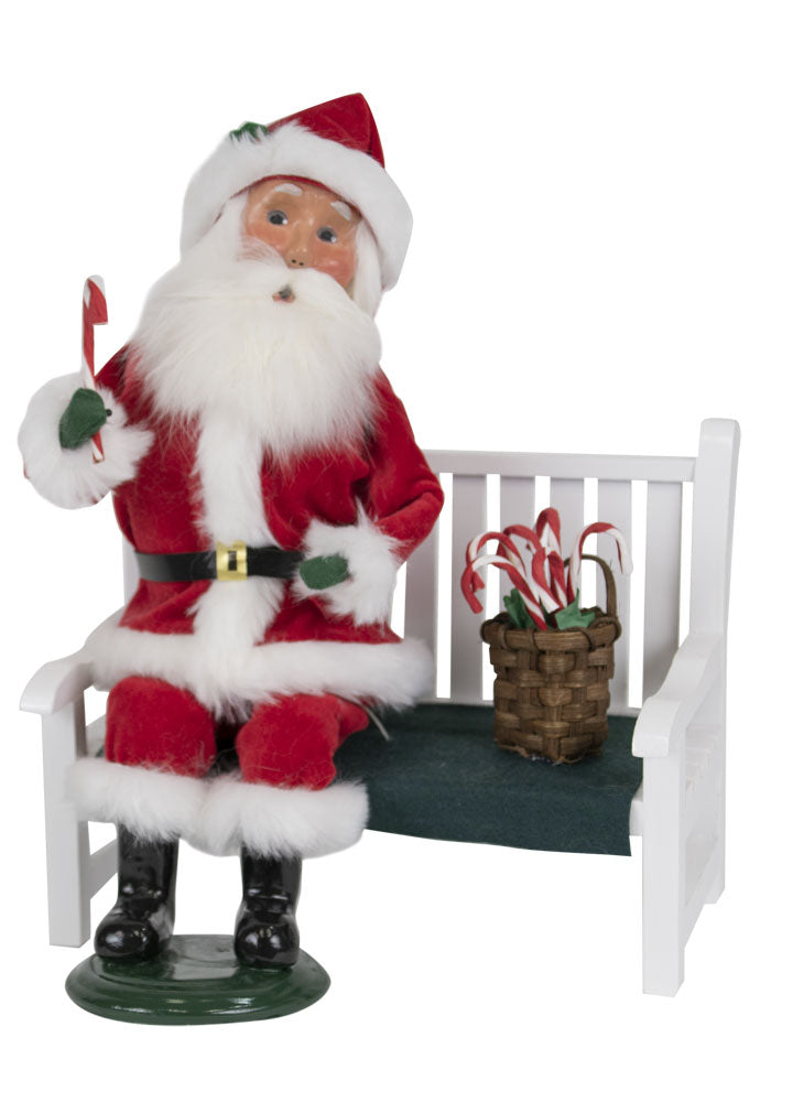 2019  Santa on Bench