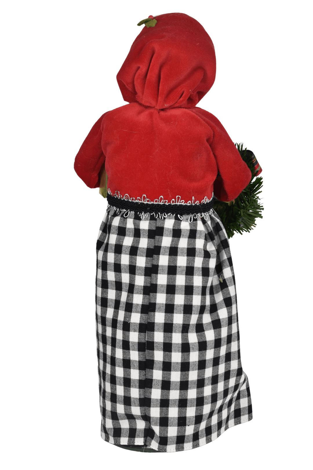 Mrs Claus w Black Check