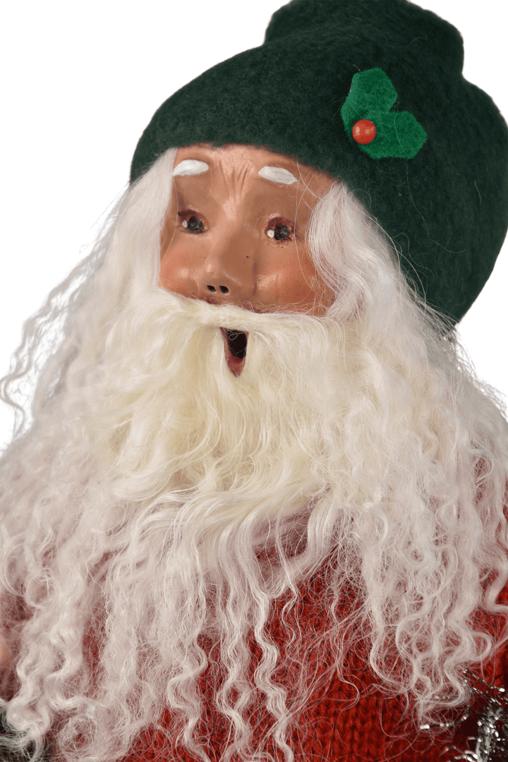Decorating Santa
