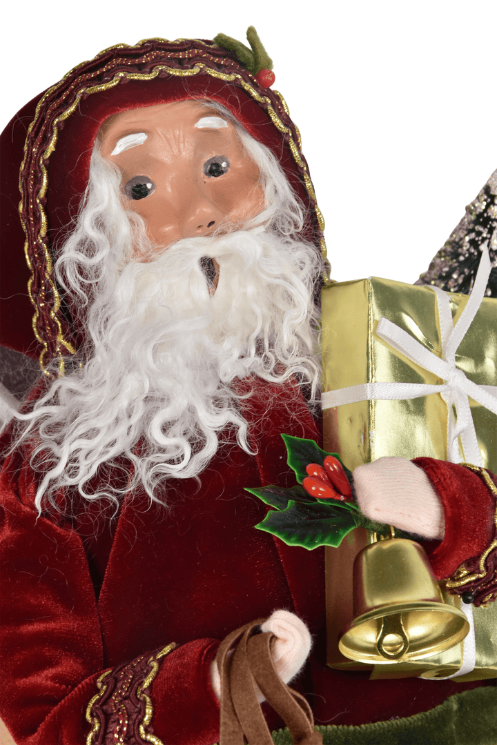 Sleigh Santa with Reindeer