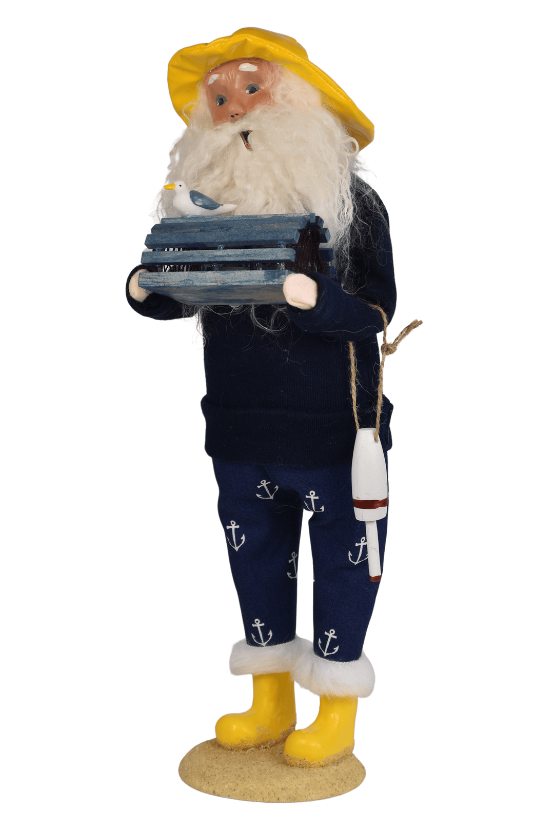Nautical Santa with Lobsters