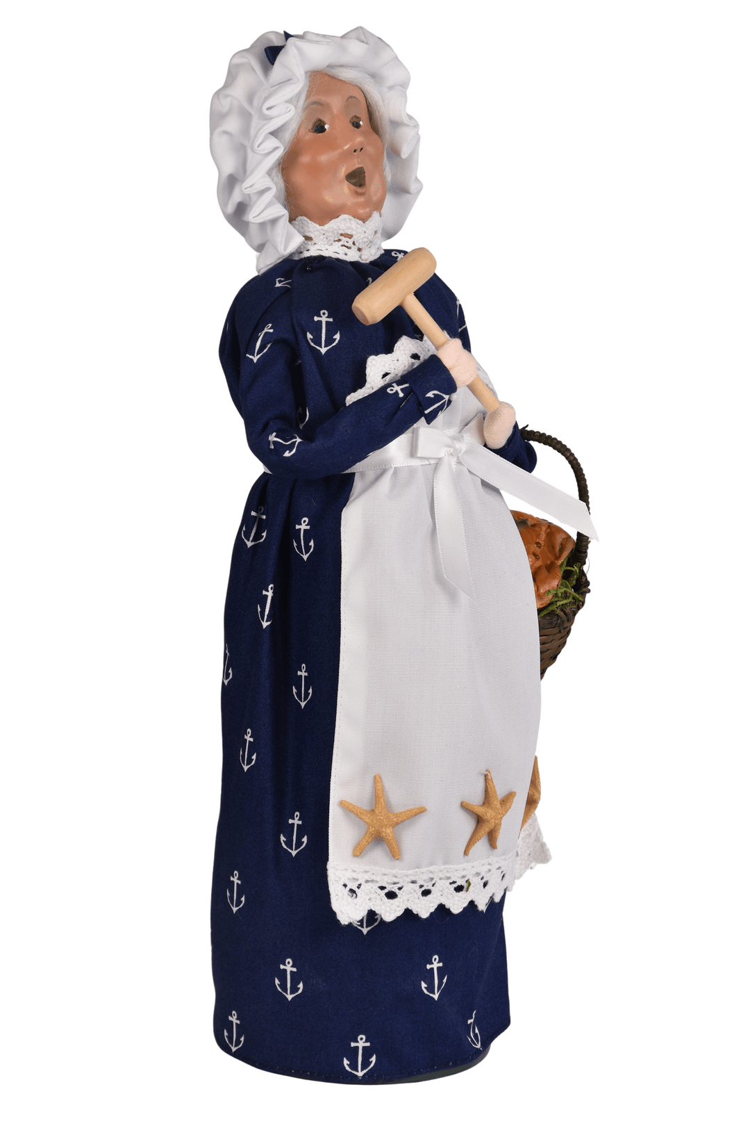 Nautical Mrs Claus with Crabs