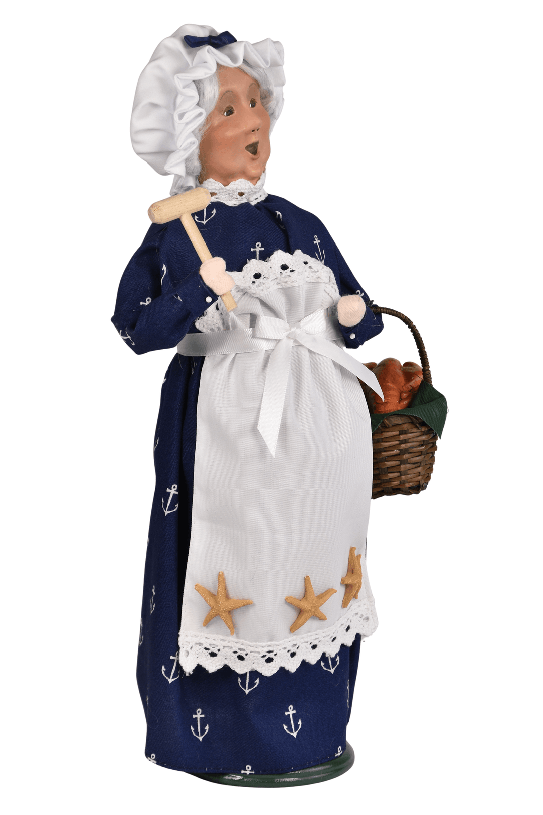 Nautical Mrs Claus with Lobsters