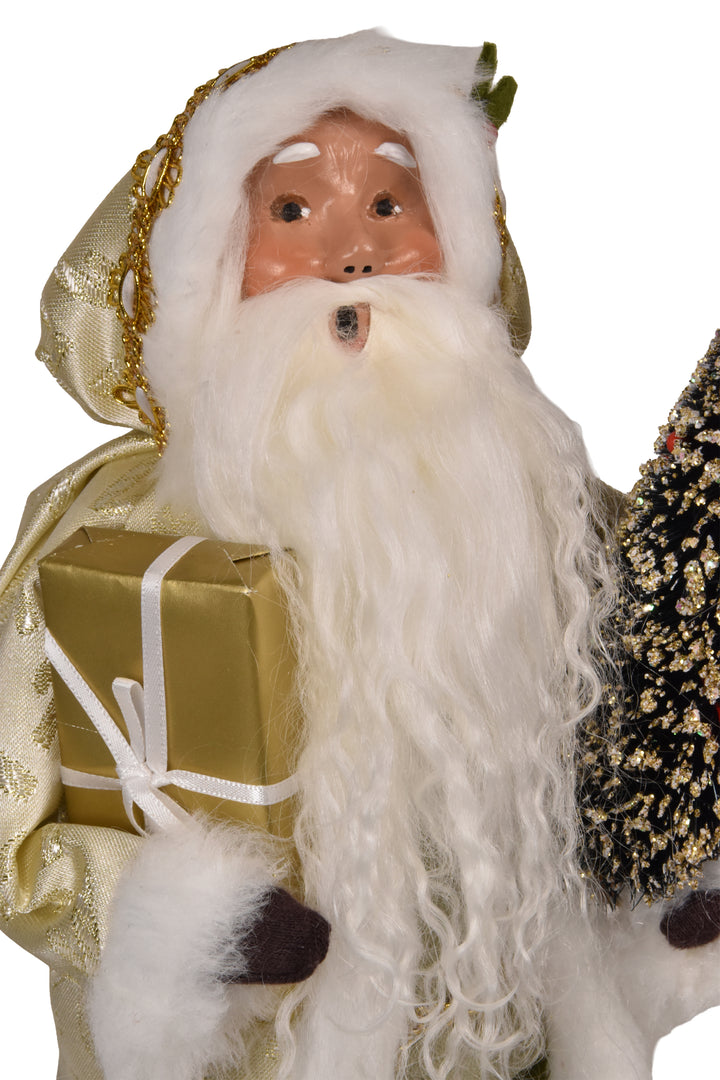 Gold Sparkle Santa