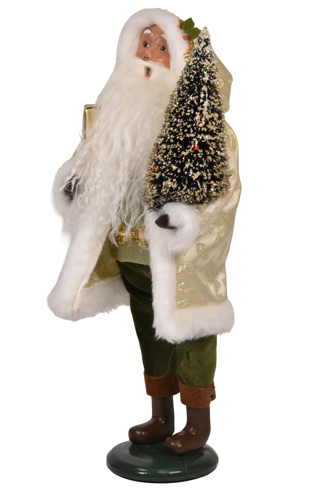 Gold Sparkle Santa