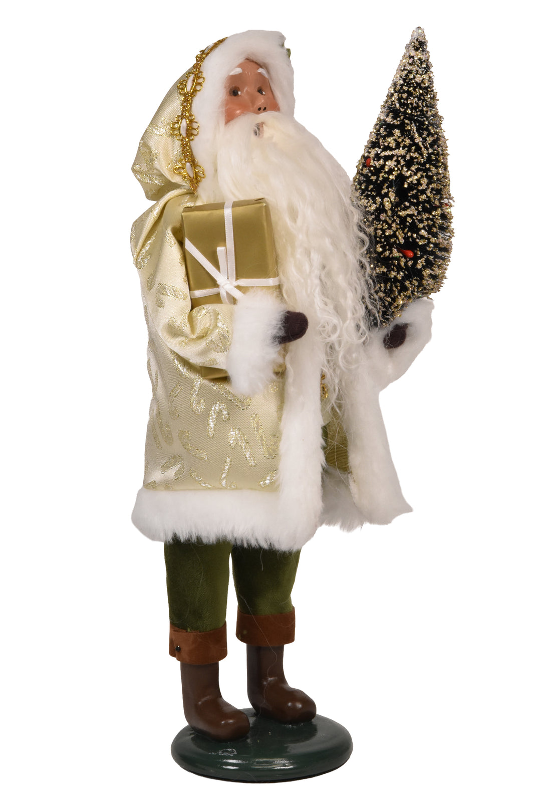 Gold Sparkle Santa
