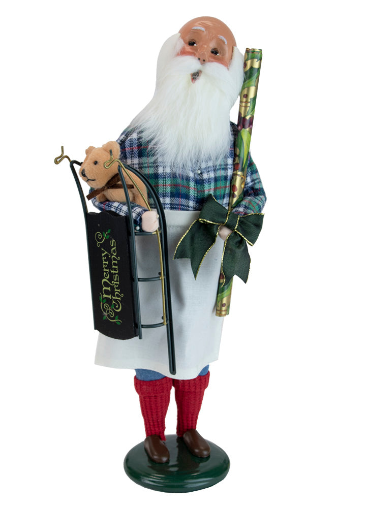 2020  Gift Wrap Santa