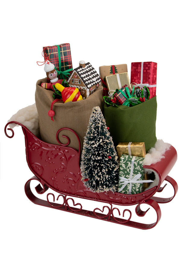 2022  Sleigh Filled w Toys