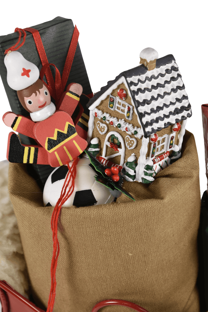 Sleigh Filled with Toys
